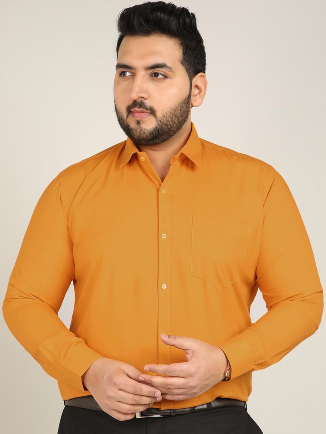 Metronaut Spread Collar Cotton Shirt-picture-50