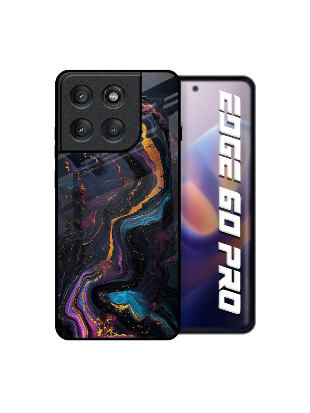 QRIOH Abstract Printed Motorola Edge 60 Pro Back Case Mobile Accessories-picture-40