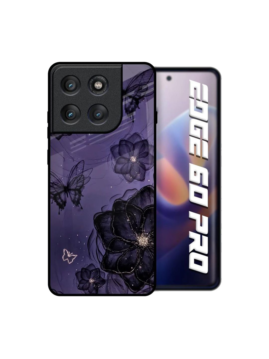 QRIOH Floral Printed Motorola Edge 60 Pro Back Case Mobile Accessories-picture-20