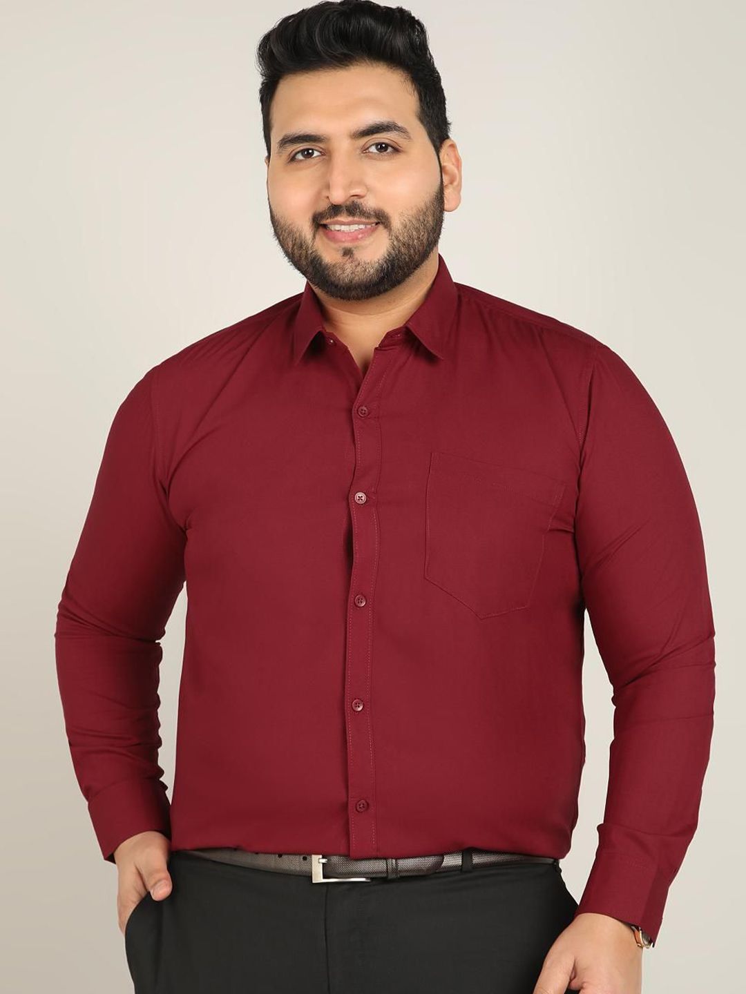 Metronaut Spread Collar Cotton Shirt-picture-23
