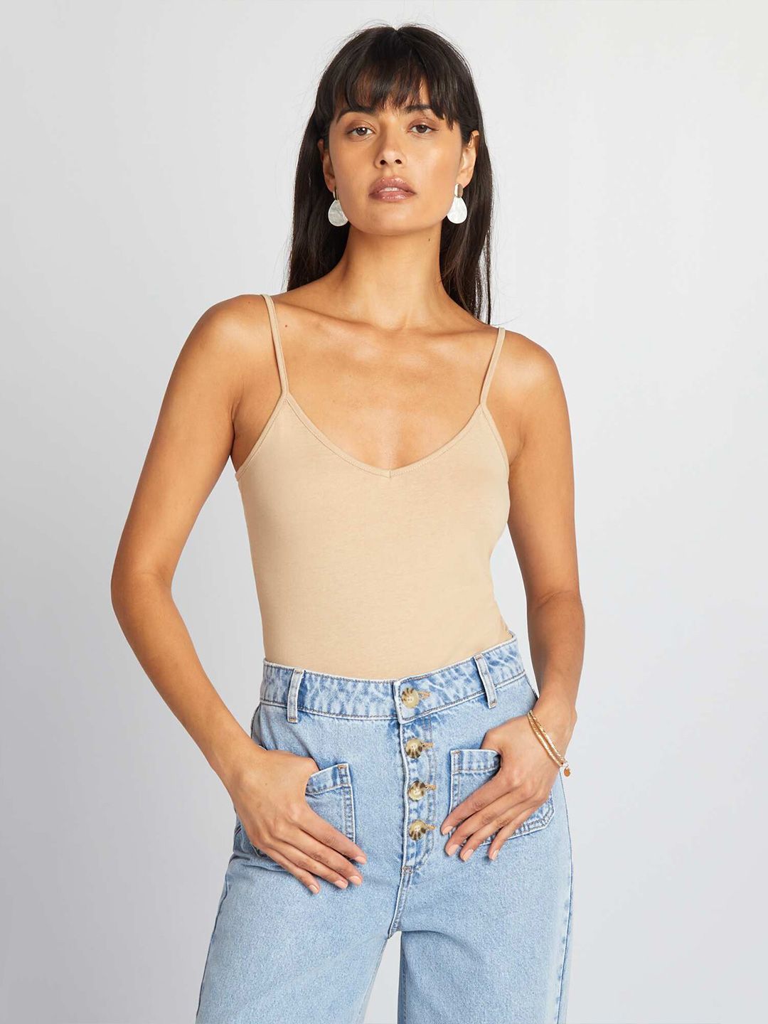 KIABI Women Shoulders Straps Fitted Cami Top-picture-13