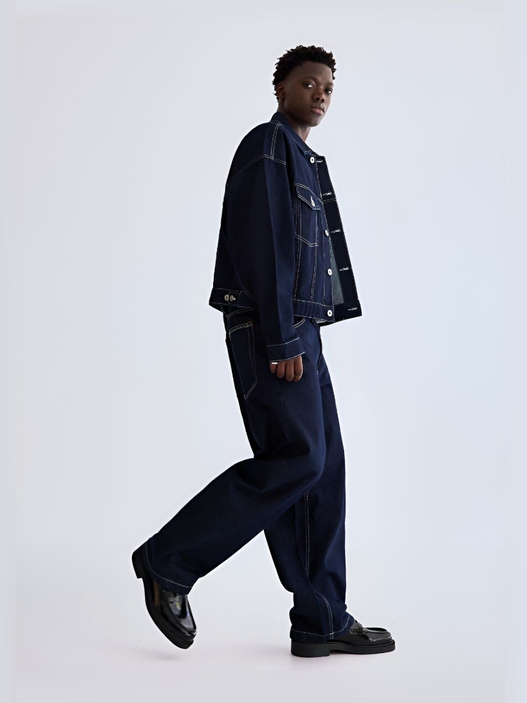 Bershka Men Mid-Rise Baggy Jeans-picture-18