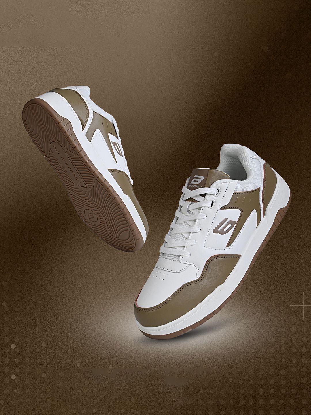 bond street by red tape Bond Street Hustle Men Colourblocked Sneakers-picture-33