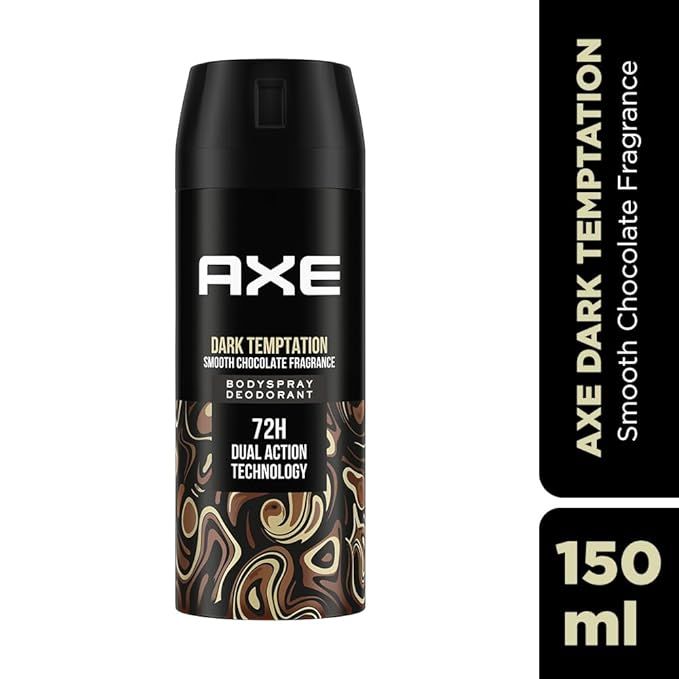 Axe Dark Temptation Long Lasting Deodorant Bodyspray For Men 150 ml