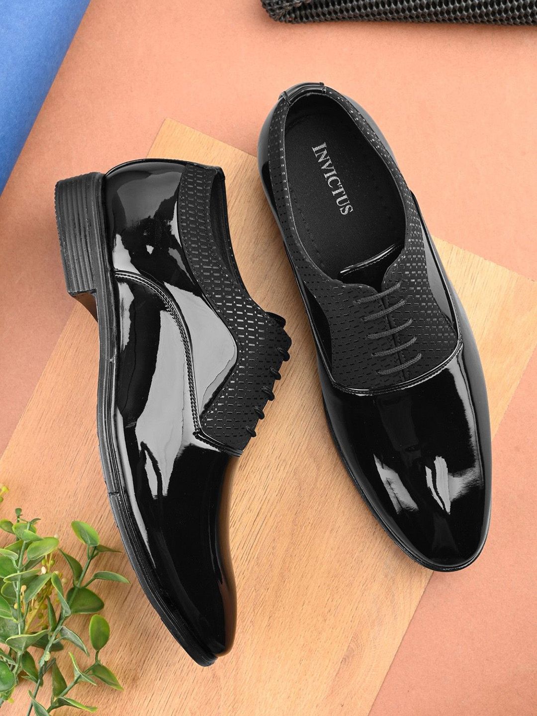 INVICTUS Men Lace Up Formal Oxford Shoes-picture-43
