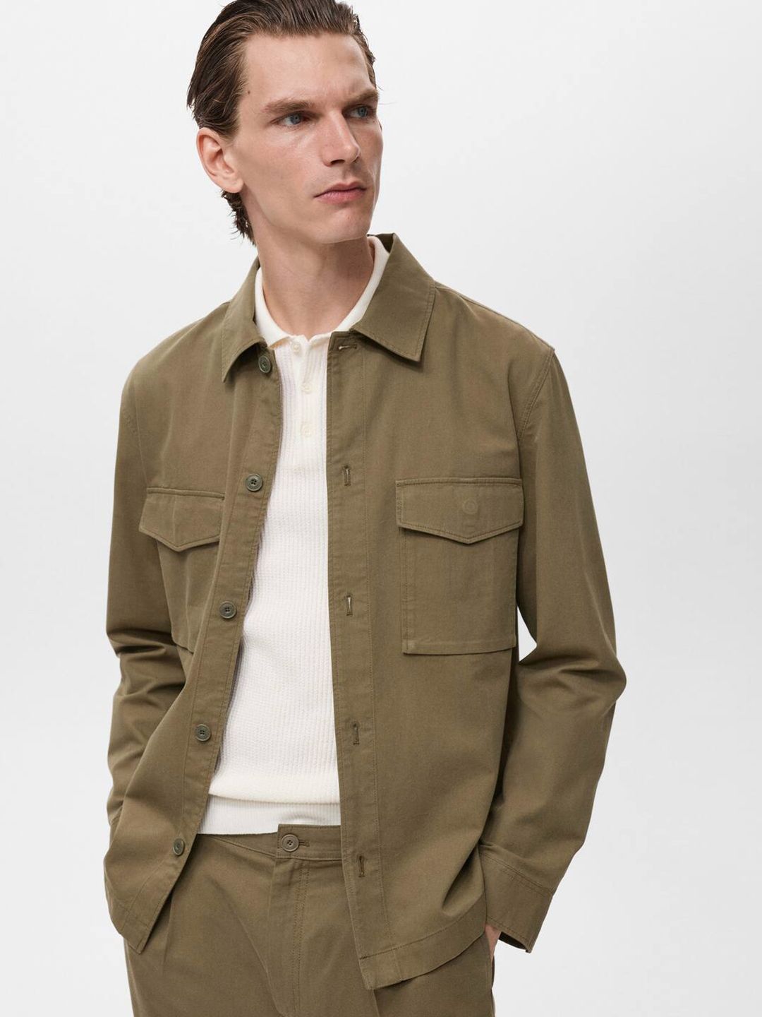 MANGO MAN Spread Collar Tailored Jacket-picture-40