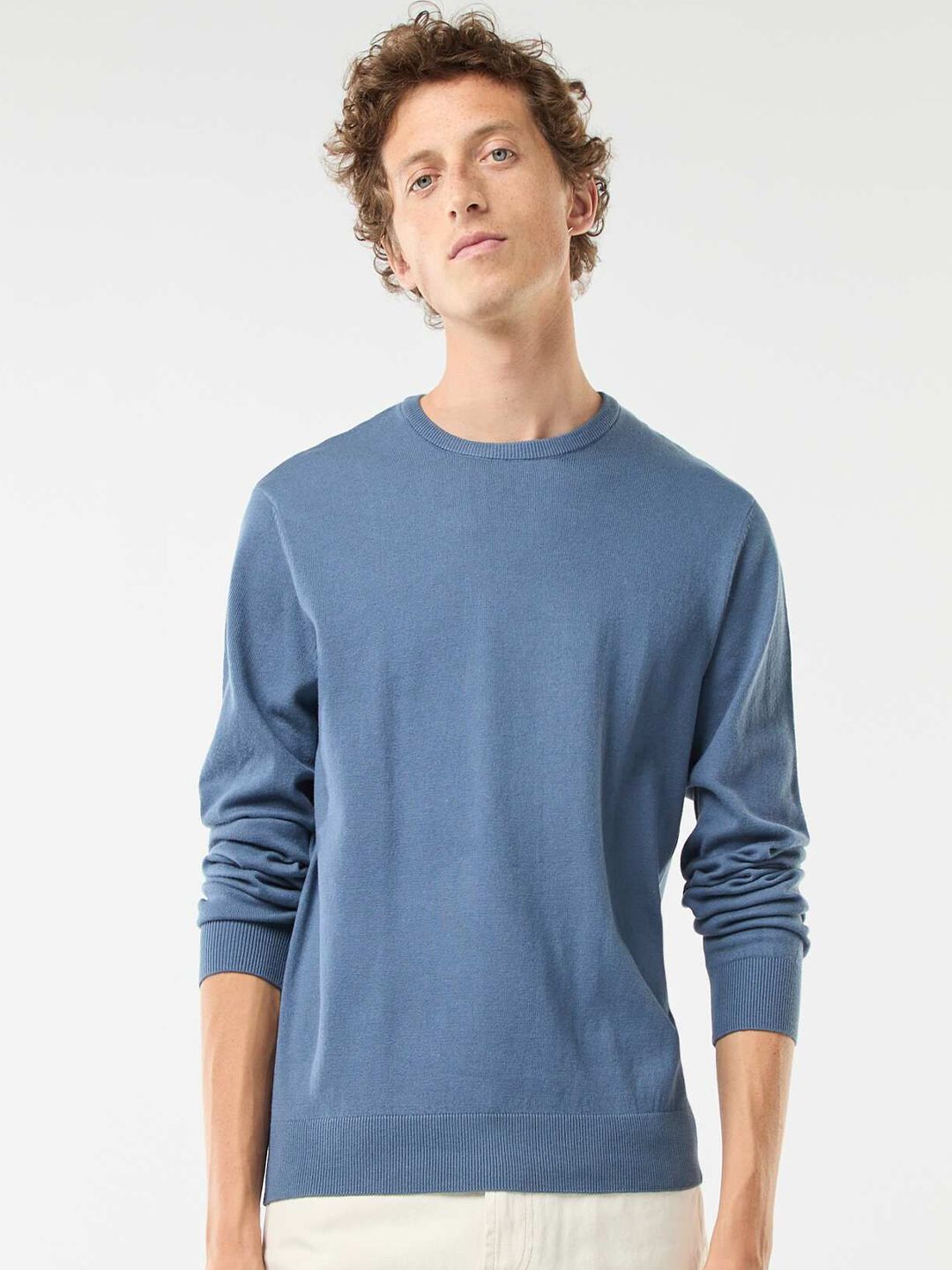 KIABI Men Solid Pullover-picture-10
