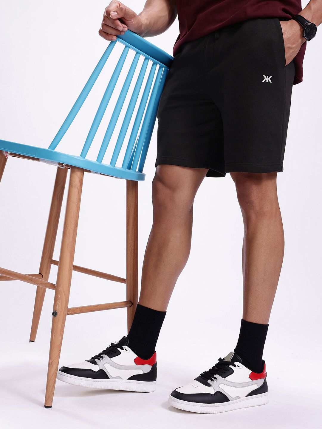 Kook N Keech Men Knitted Shorts-picture-19