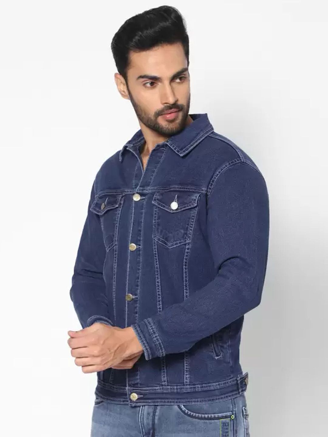 MaverIQ Men Outdoor Denim Jacket-picture-23