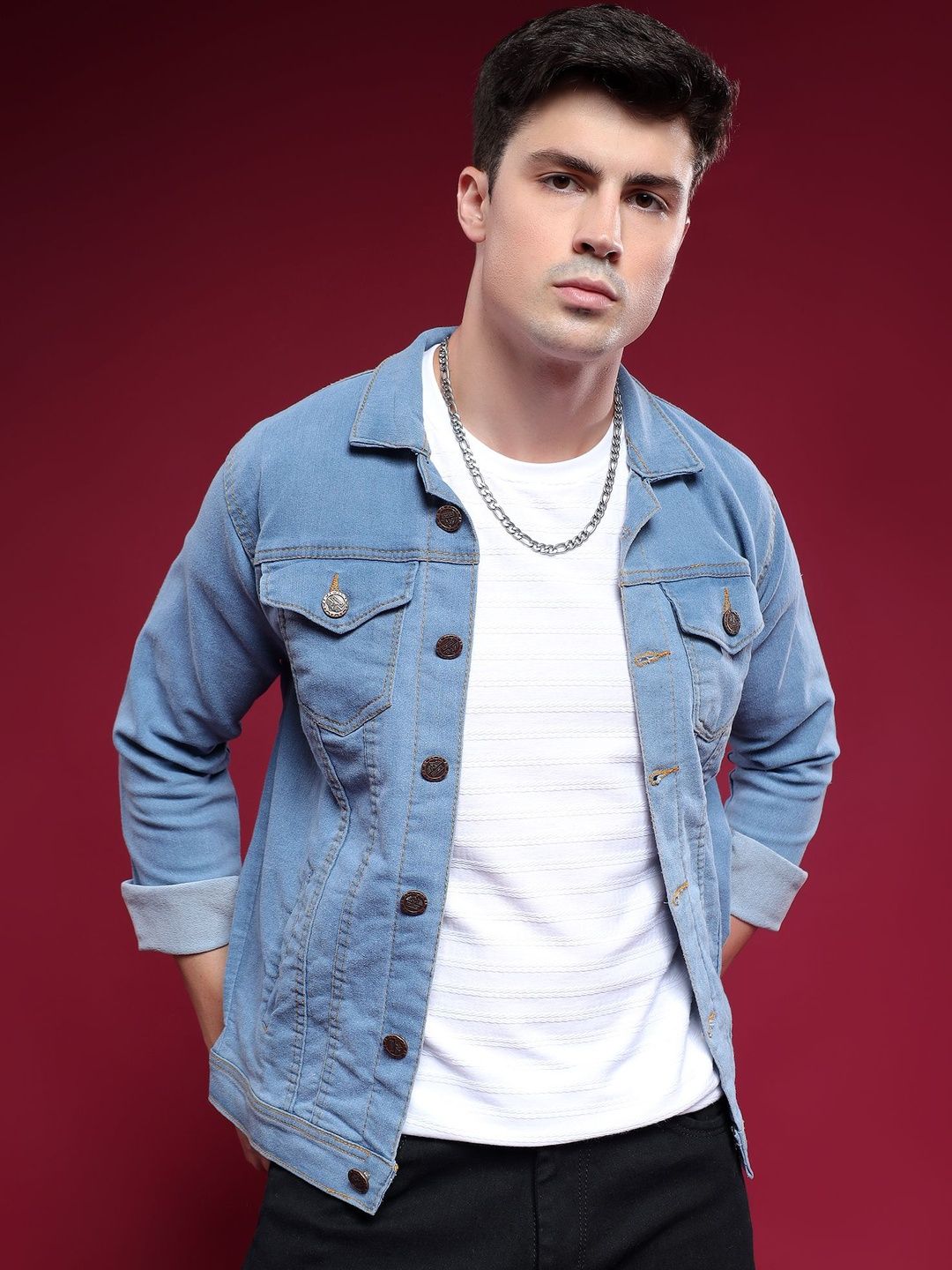 Mevan Men Outdoor Denim Jacket-picture-57