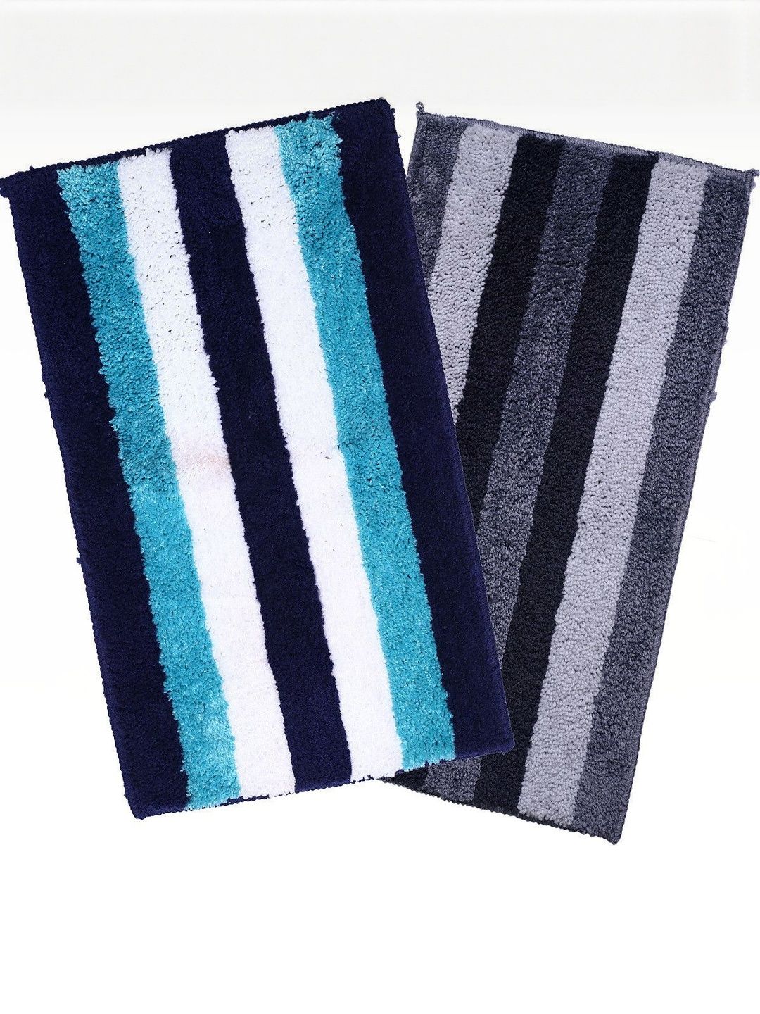 IVAZA Blue Microfibre 1400 GSM Bath Rugs-picture-14