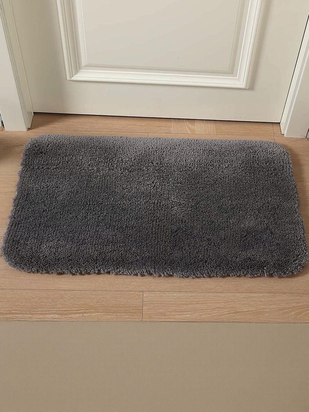 IVAZA Grey Microfibre 1400 GSM Bath Rugs-picture-31