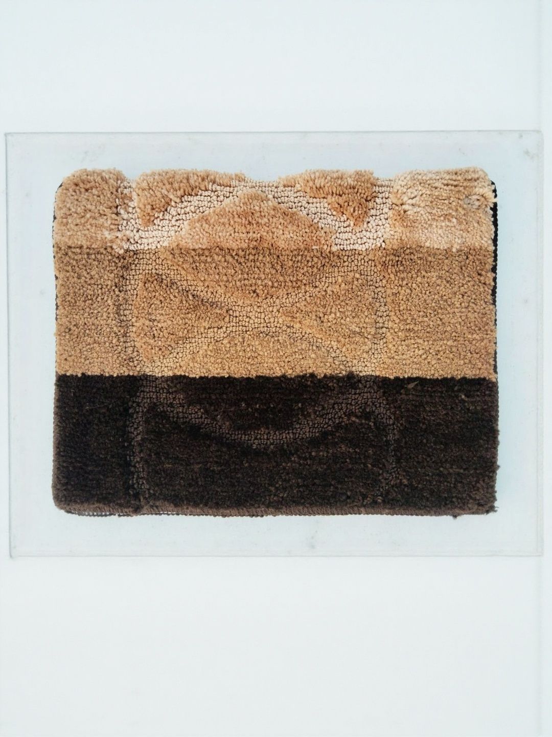 IVAZA Coffee Brown Microfibre 1400 GSM Bath Rugs-picture-42