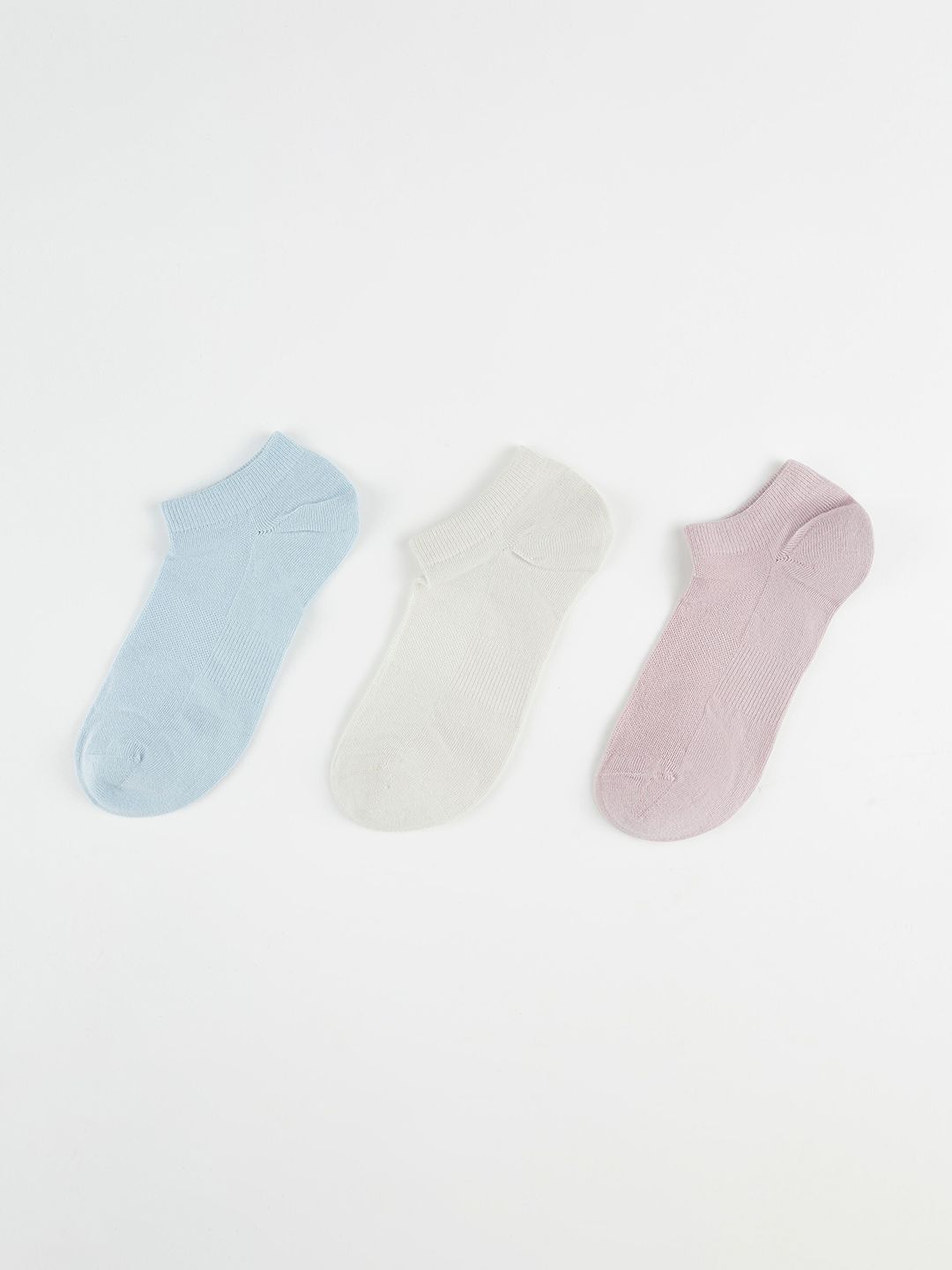 Decathlon Unisex Pack Of 3 Ankle Length Socks-picture-34