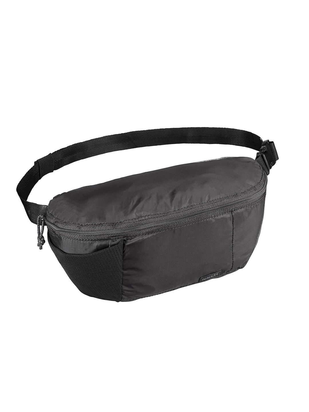 Decathlon Unisex Black Solid Trekking Waist Pouch-image-25