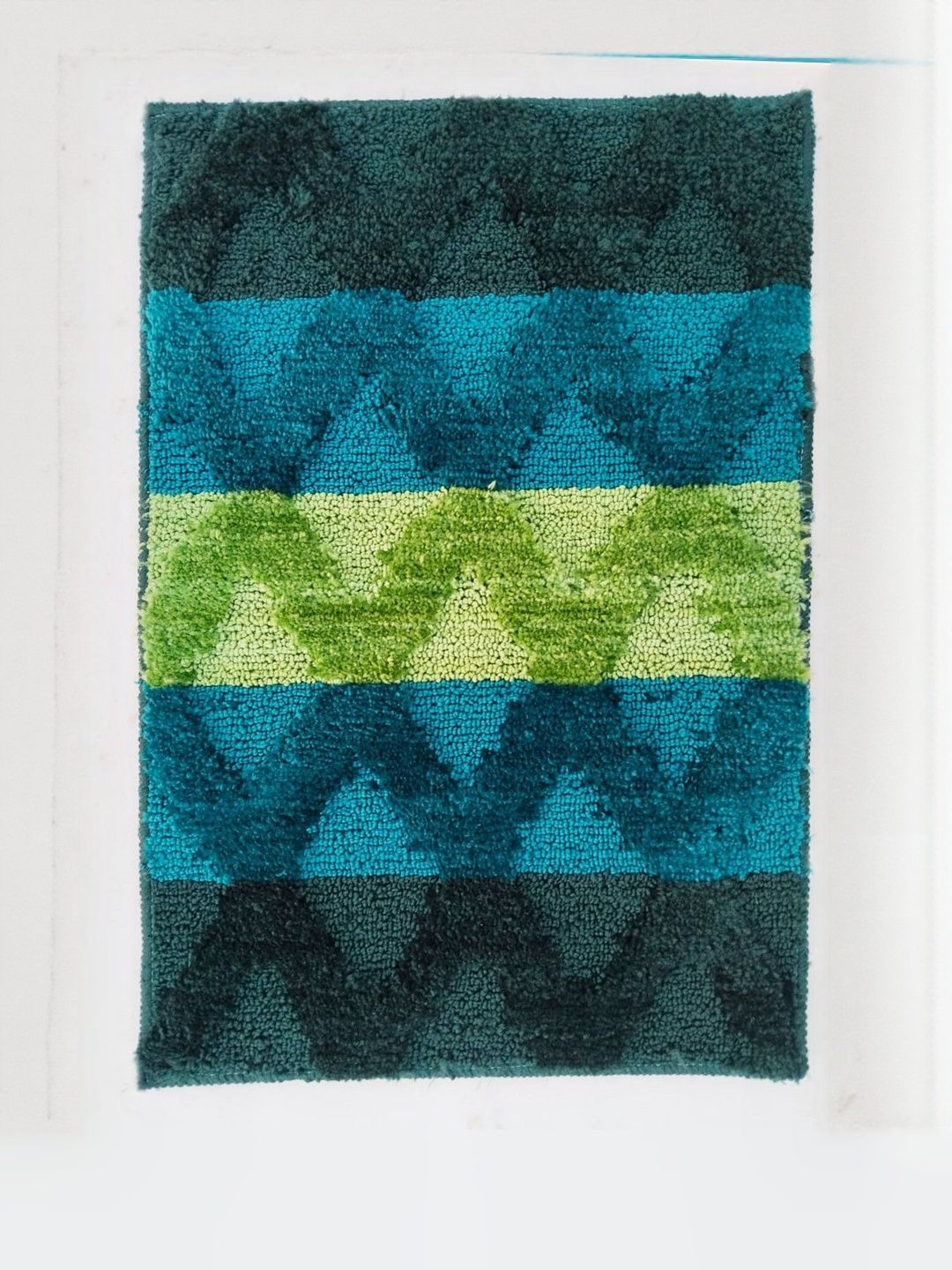 IVAZA Green Microfibre 1400 GSM Bath Rugs-image-45