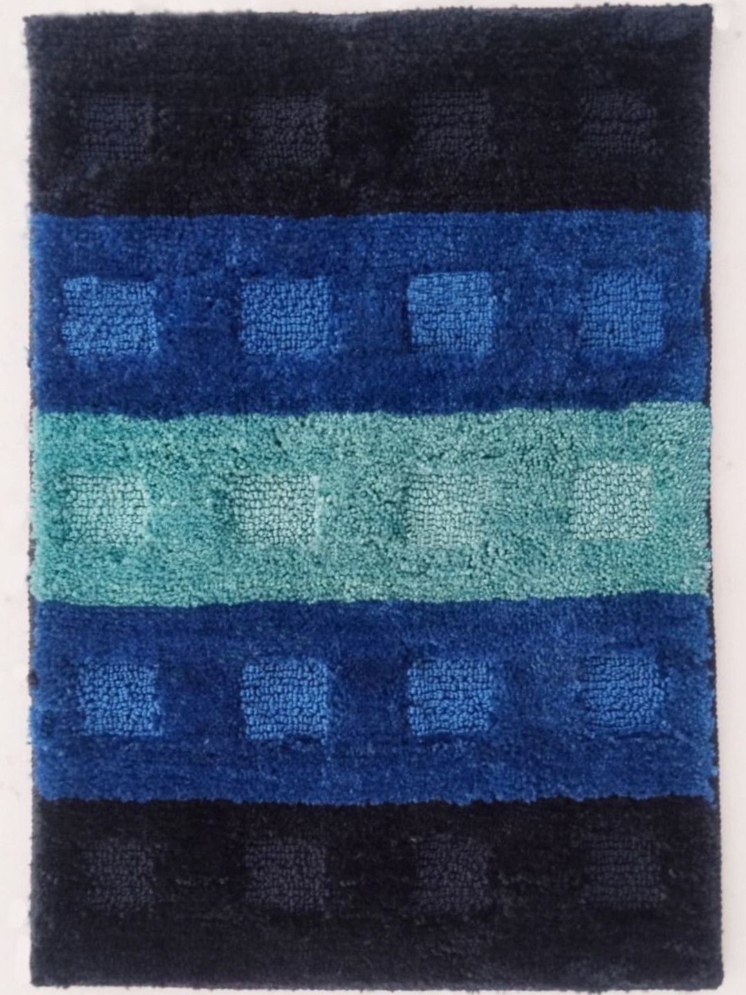 IVAZA Blue Microfibre 1400 GSM Bath Rugs-picture-19