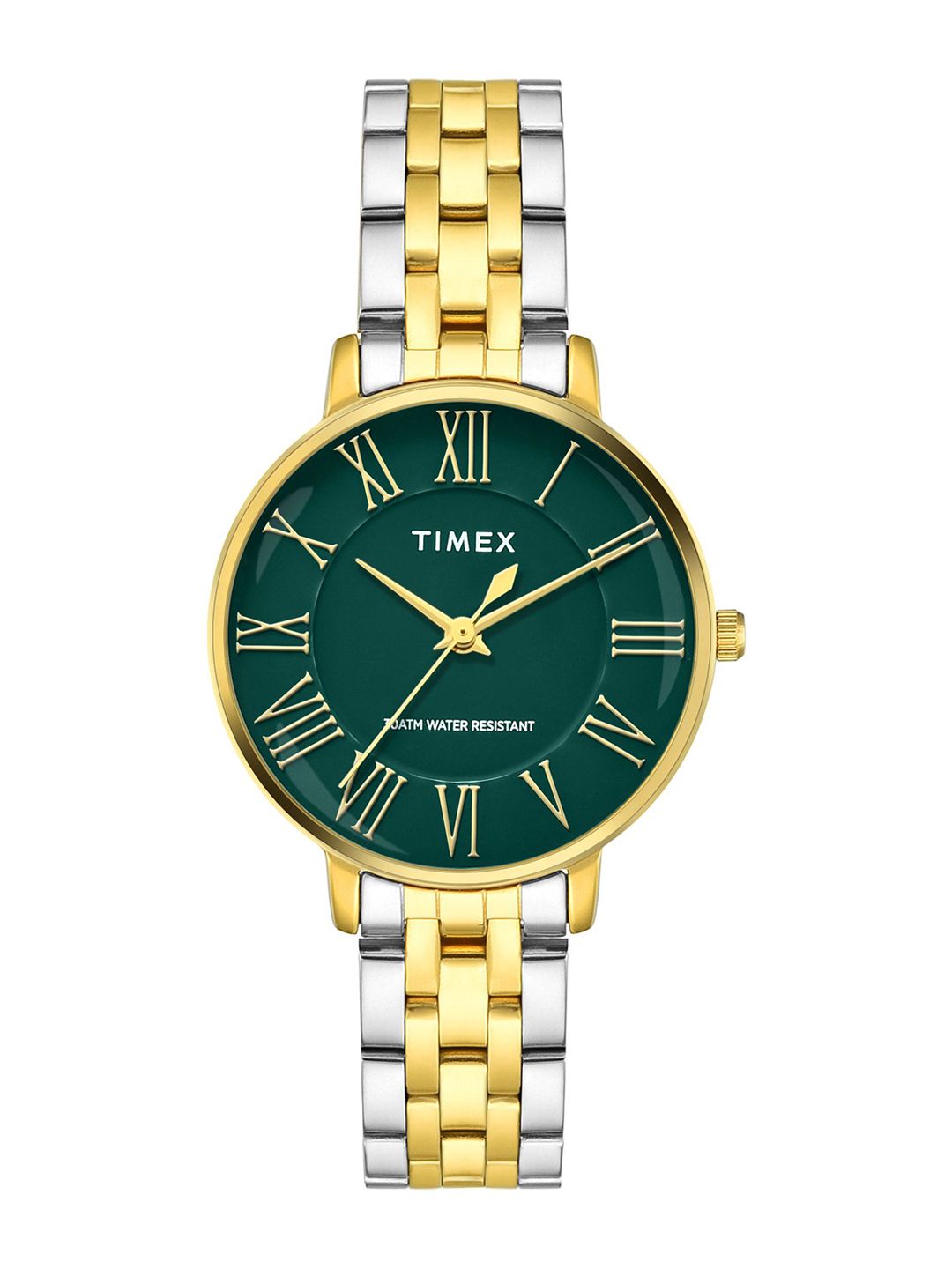 Timex Women Brass Dial & Stainless Steel Straps Analogue Watch TWEL19107-picture-58