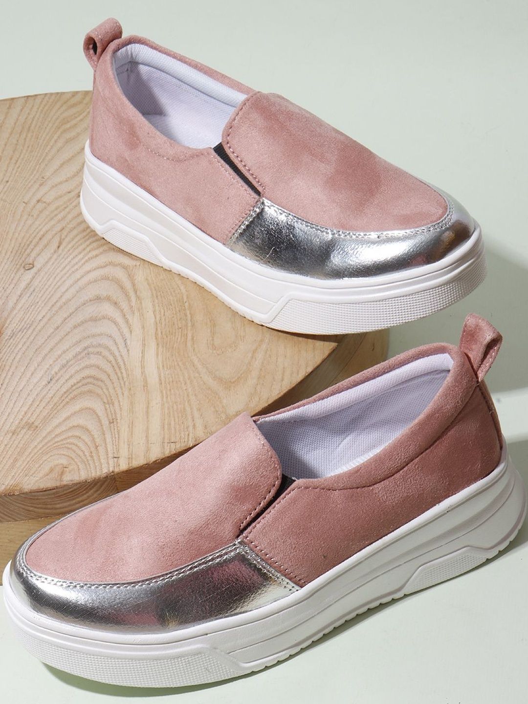 Kook N Keech Women Colourblocked Slip On Casual Shoes-picture-40