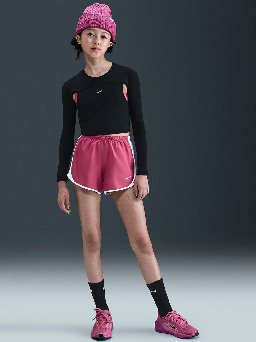 Nike Tempo Older Kids' (Girls') Dri-FIT Running Shorts-picture-18