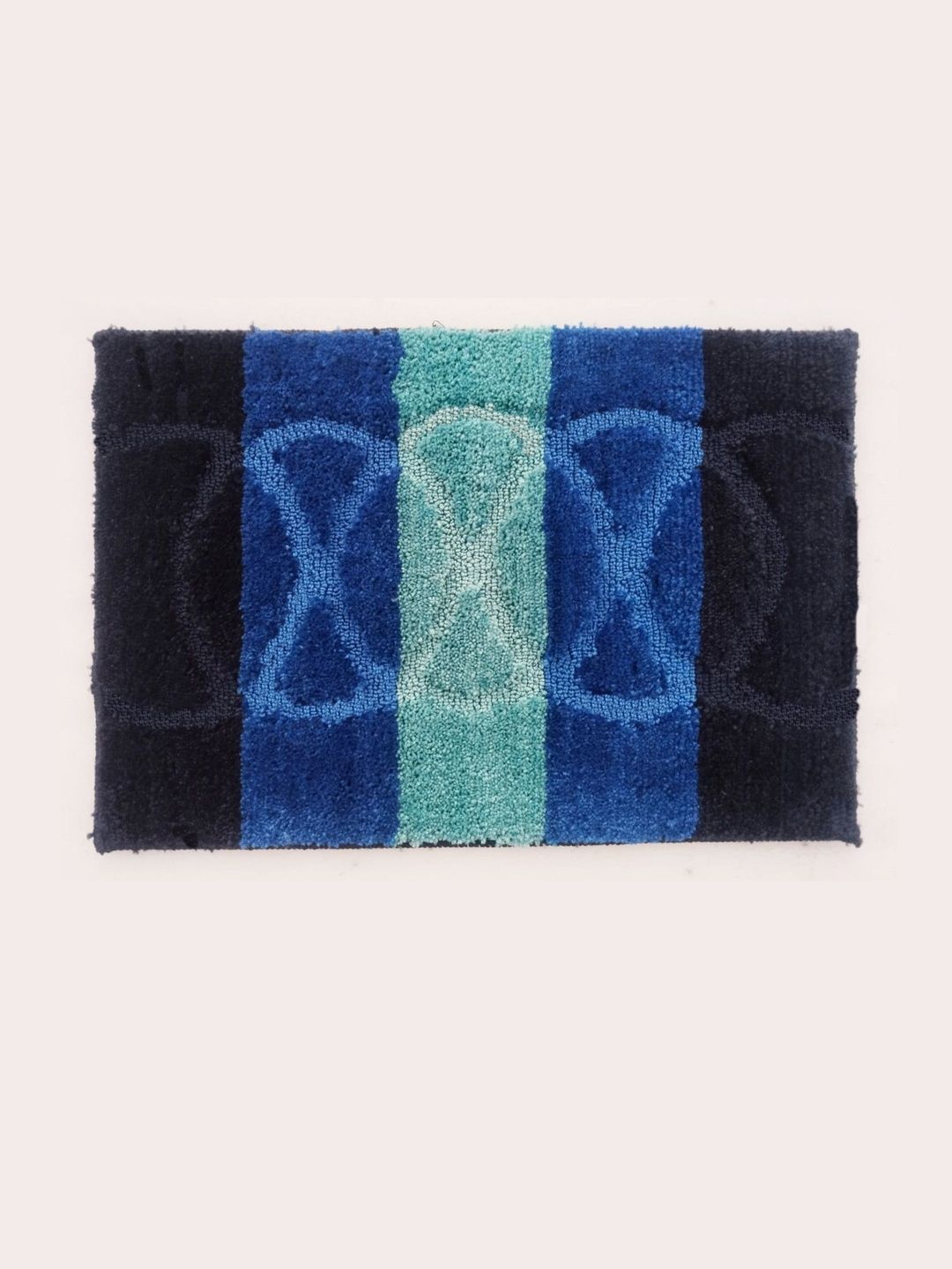 IVAZA Blue Microfibre 1400 GSM Bath Rugs-picture-12
