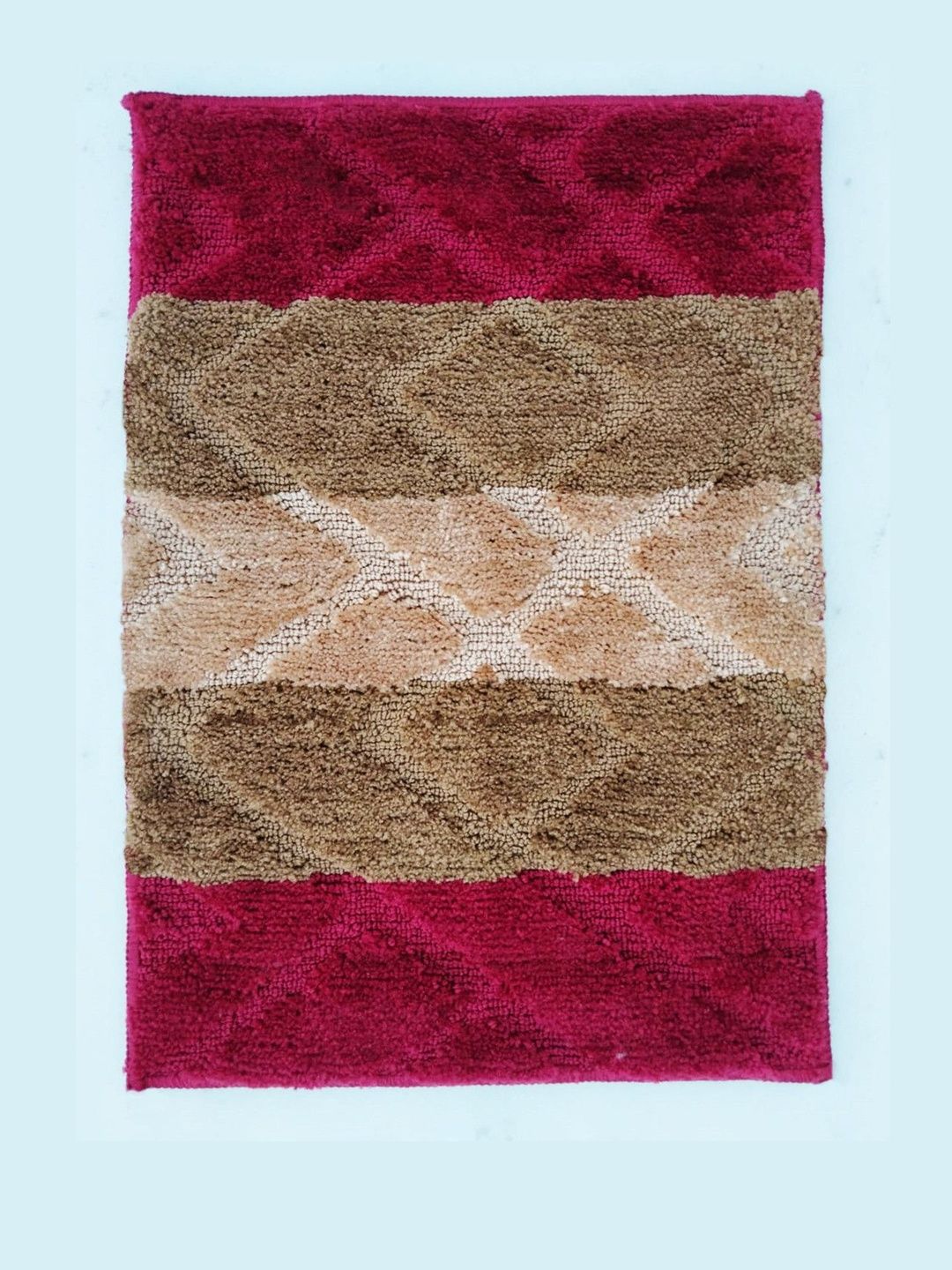 IVAZA Red Microfibre 1400 GSM Bath Rugs-picture-32