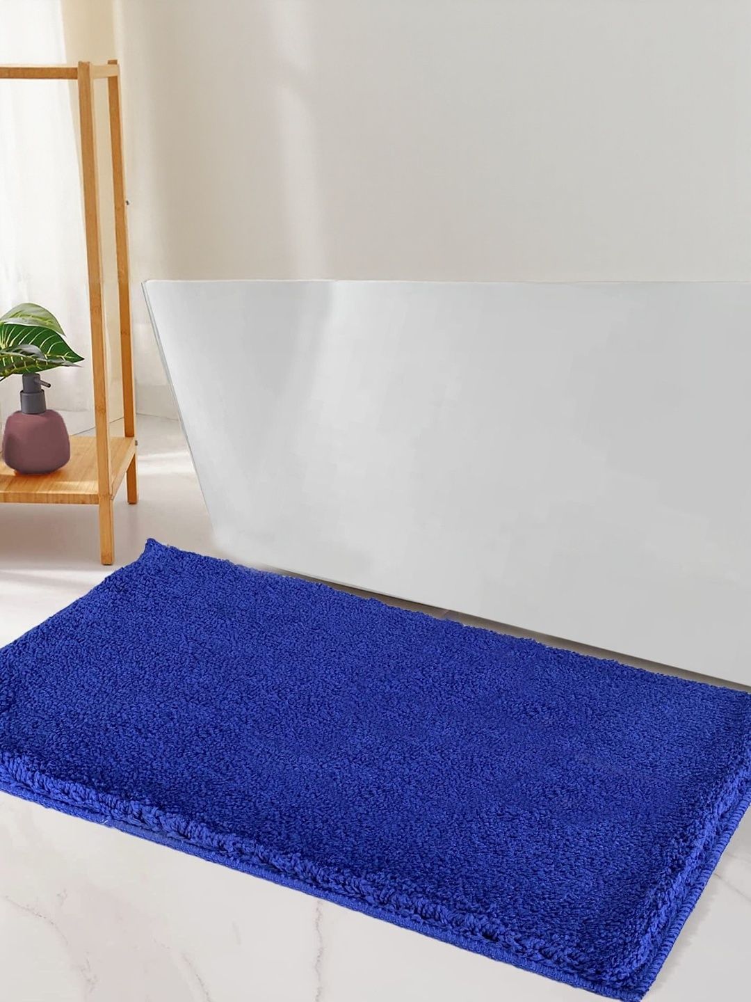 RJVT Blue Microfibre 1400 GSM Bath Rugs-picture-18