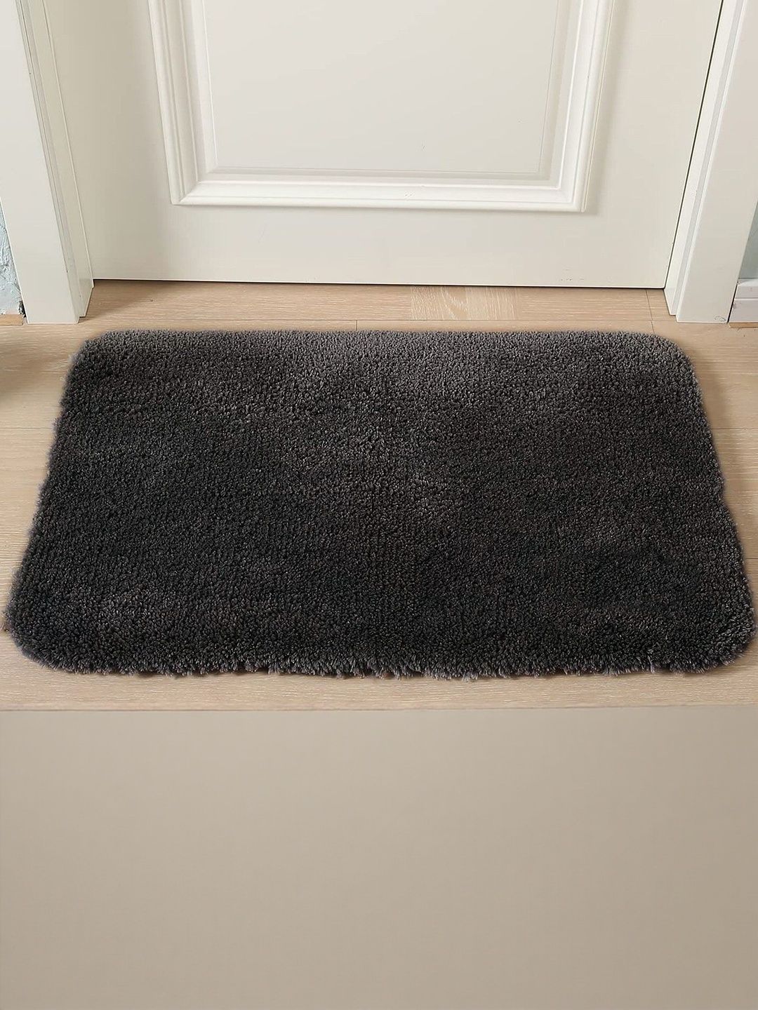 IVAZA Grey Microfibre 1400 GSM Bath Rugs-picture-36