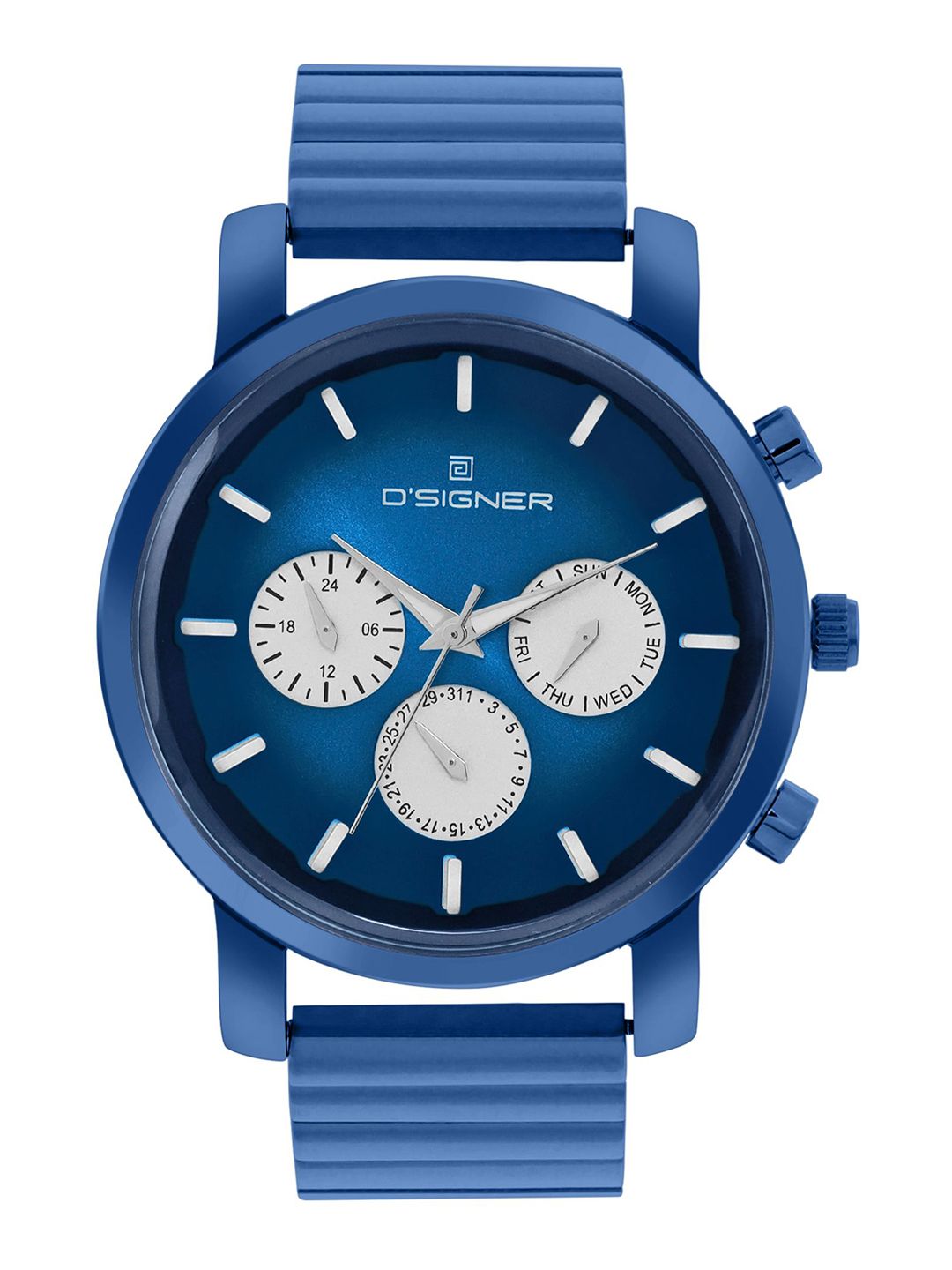 D'SIGNER Men Dial & Stainless Steel Bracelet Style Straps Analogue Watch 823BLM.5G-picture-14