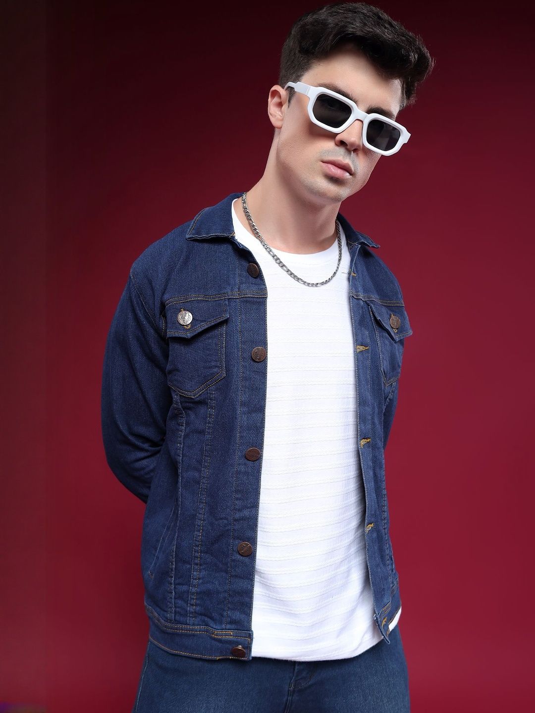 Mevan Men Regular Fit Denim Jacket-picture-55