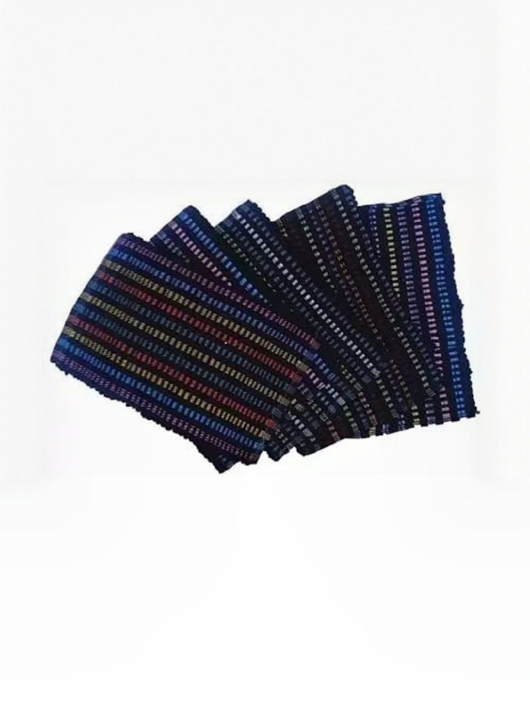 RJVT Blue Cotton 1400 GSM Bath Rugs-image-30
