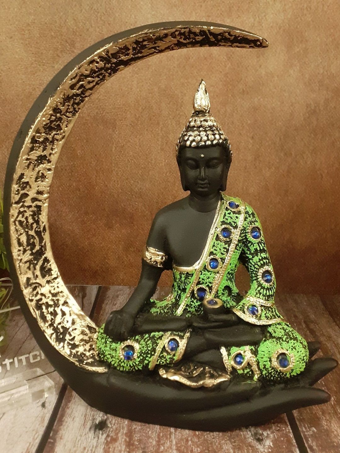 Afterstitch Chand Buddha showpiece idol-image-14