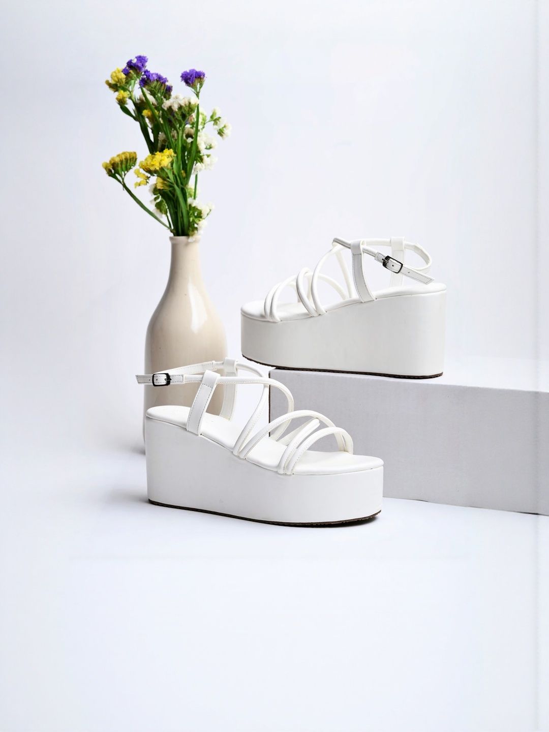 Stylestry Girls Synthetic Block Sandal Heels-picture-54