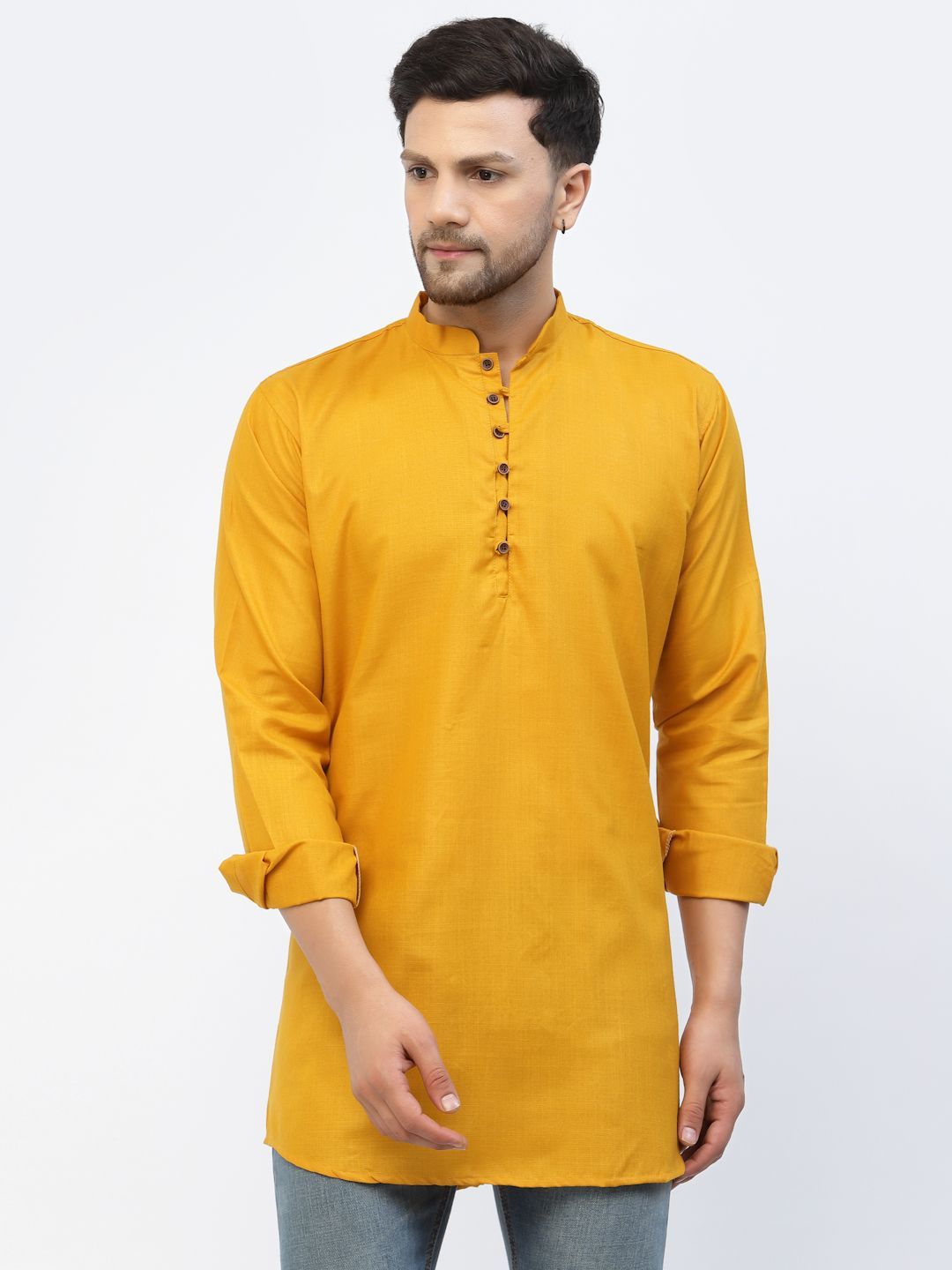 TS LIFESTYLE Men Yoke Design Kurta-picture-48