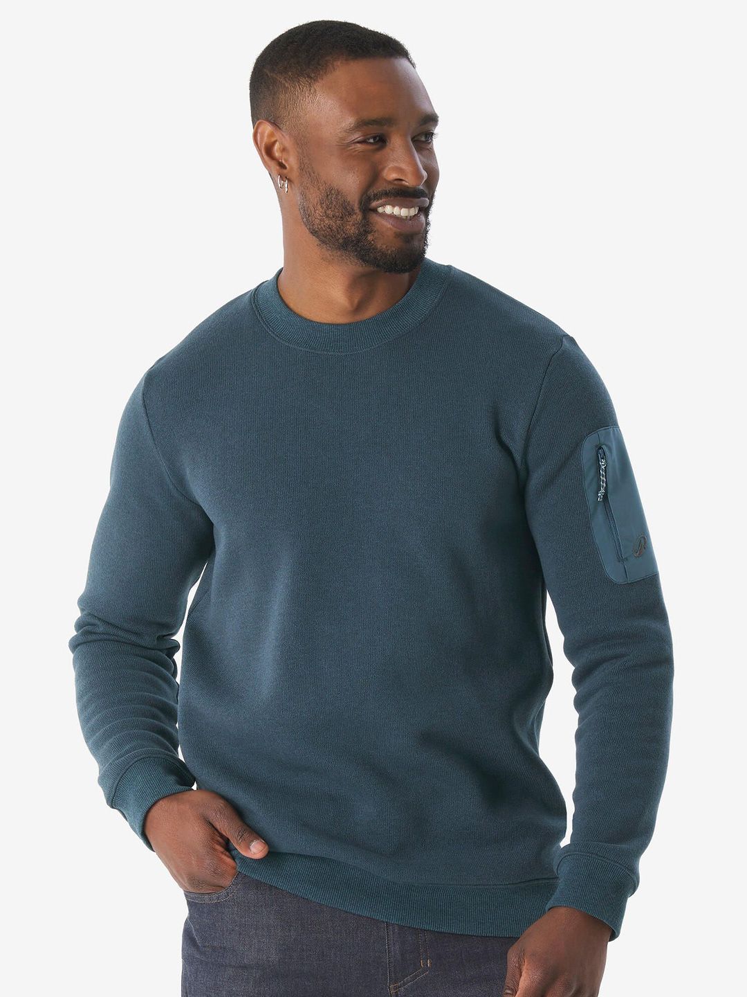 Decathlon Men Round Neck Pullover
