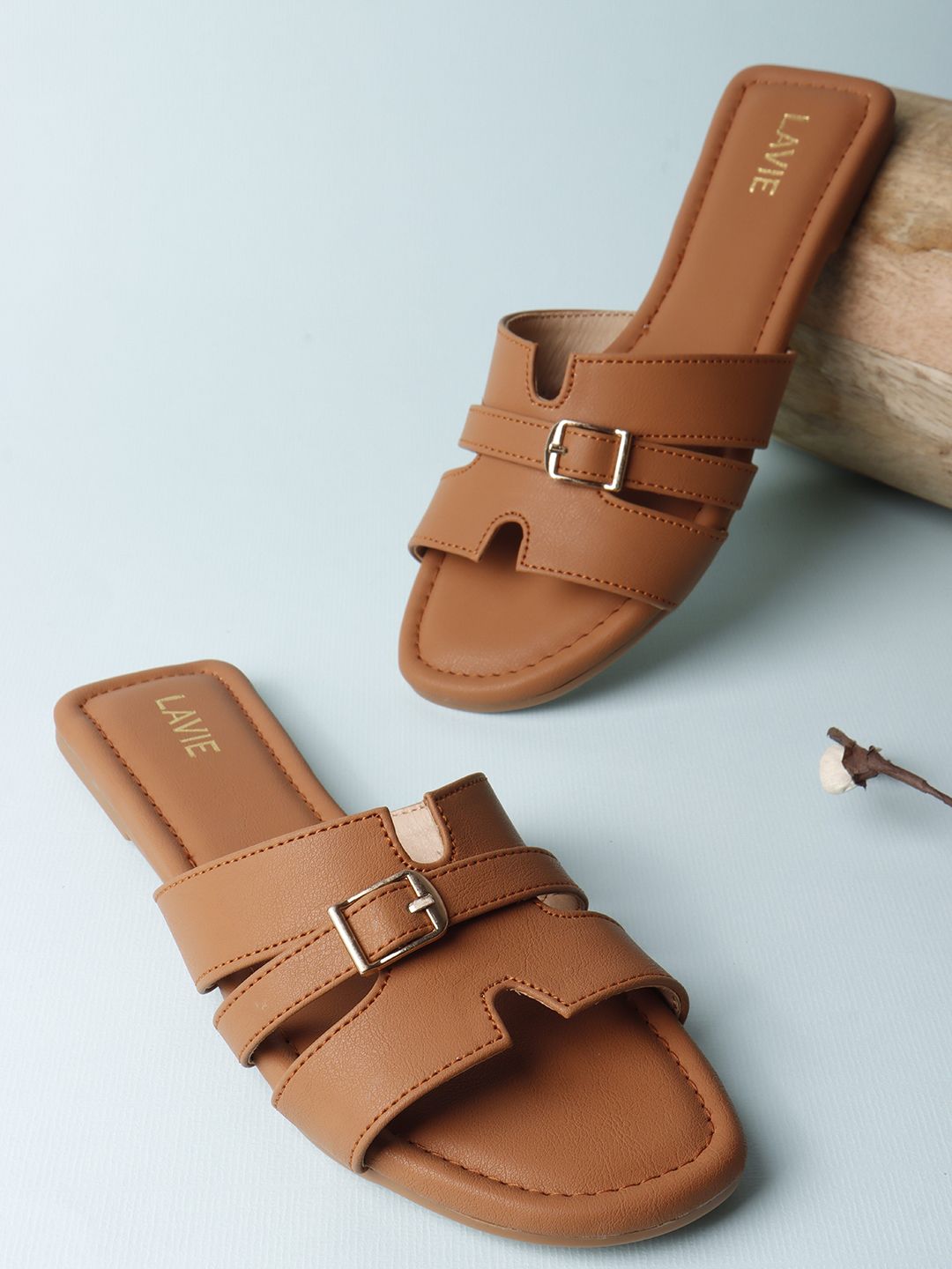 Lavie Women Open Toe Flats with Buckles-picture-12