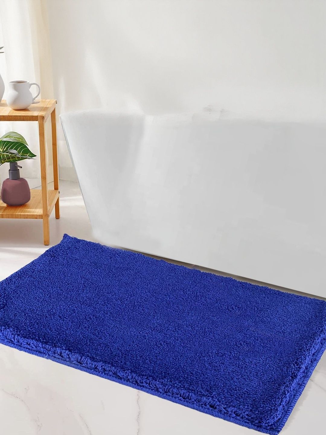 IVAZA Blue Microfibre 1400 GSM Bath Rugs-picture-22