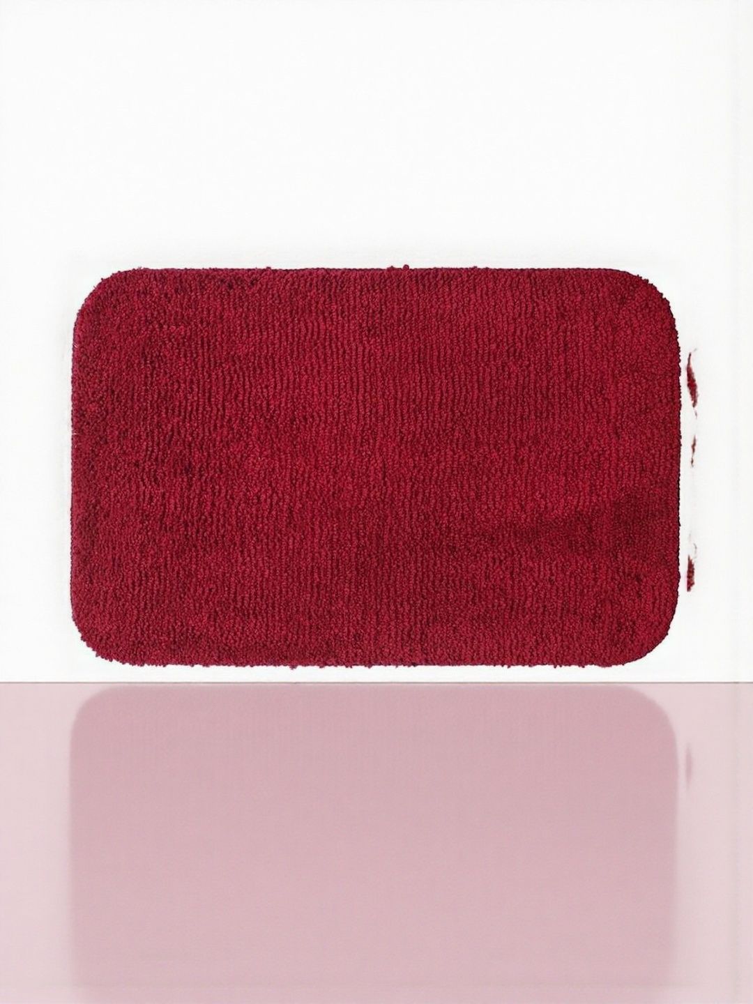 IVAZA Red Microfibre 1400 GSM Bath Rugs-picture-18