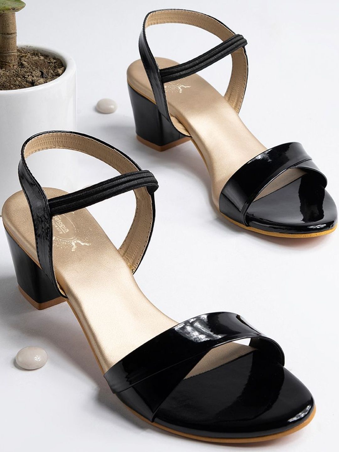 Stylestry Girls Synthetic Block Sandal Heels-picture-53