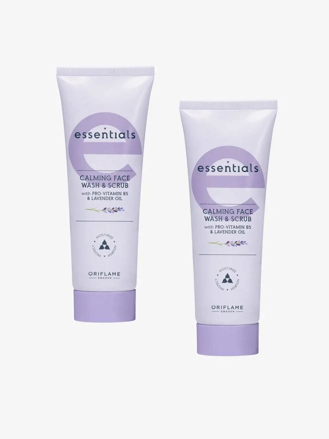 Oriflame Set Of 2 Essentials Calming Face Wash & Scrub With Pro Vitamin B5 - 75 ml Each-picture-29