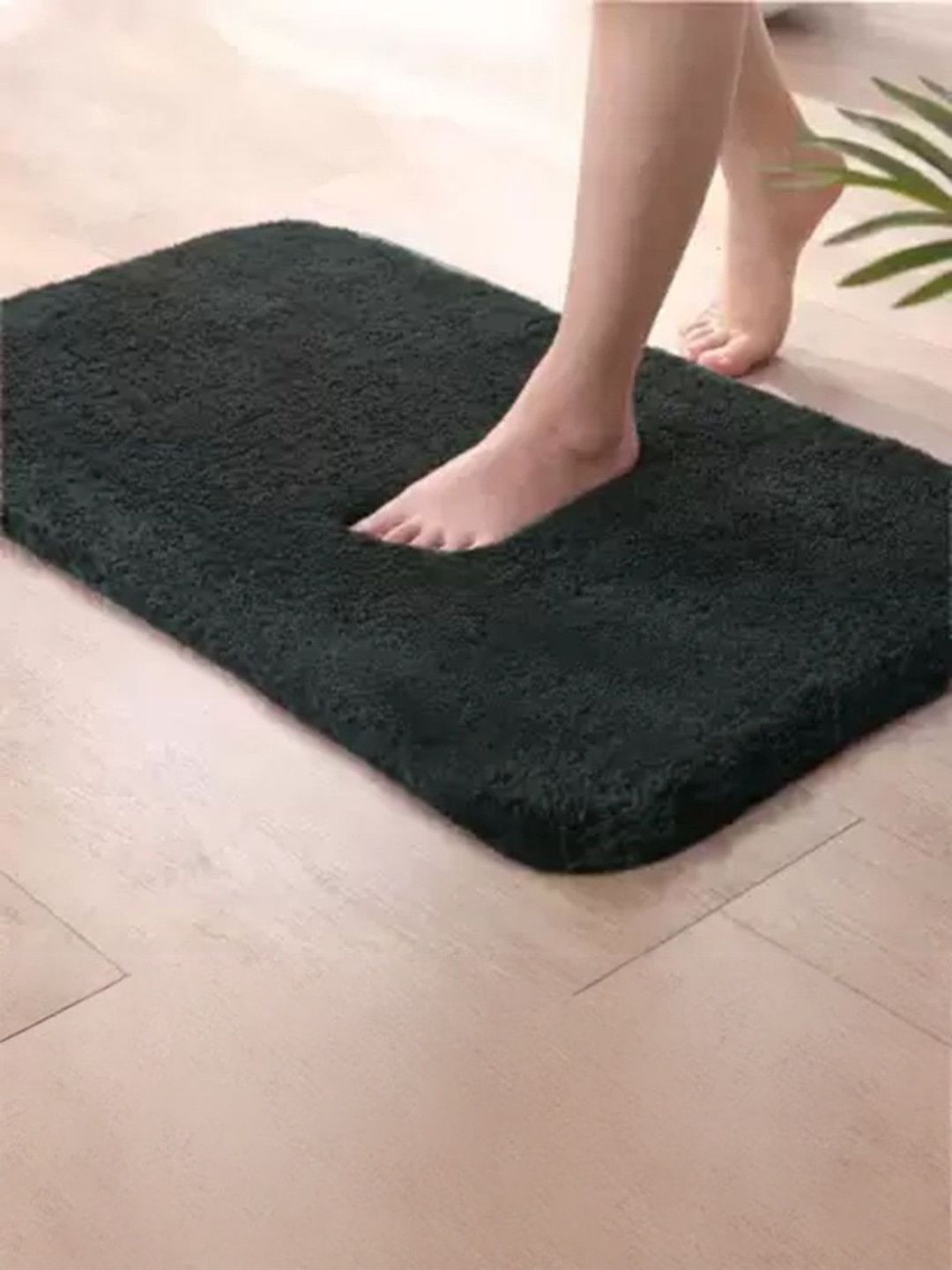 IVAZA Grey Microfibre 1400 GSM Bath Rugs-picture-33