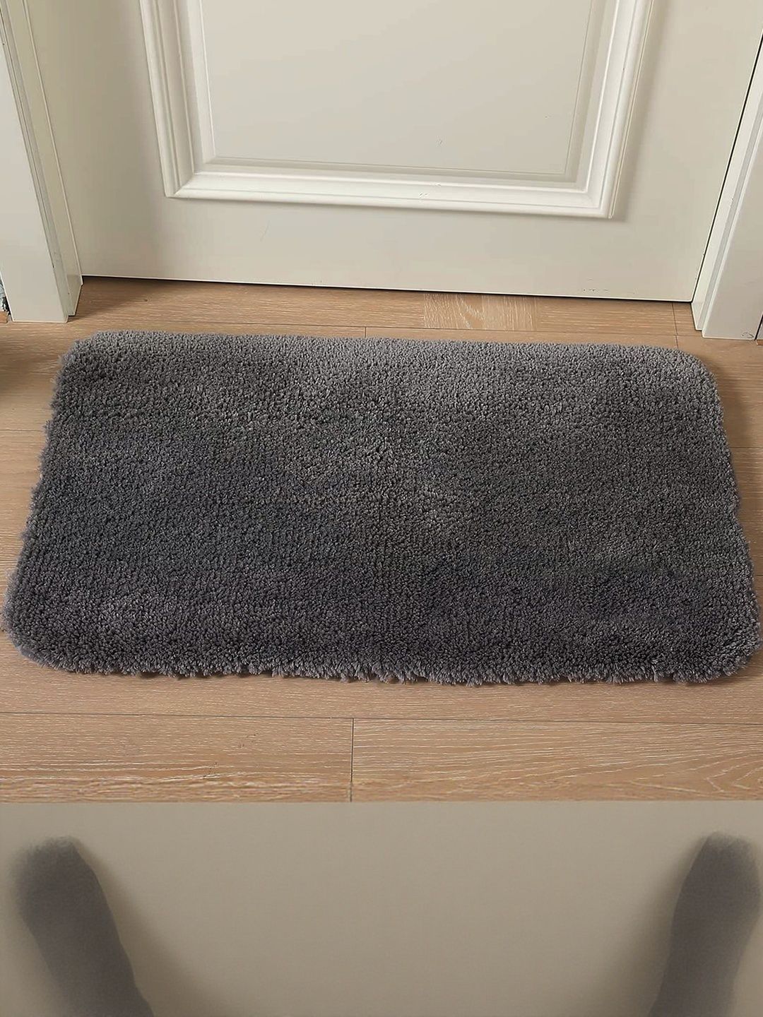IVAZA Grey Microfibre 1400 GSM Bath Rugs-picture-15