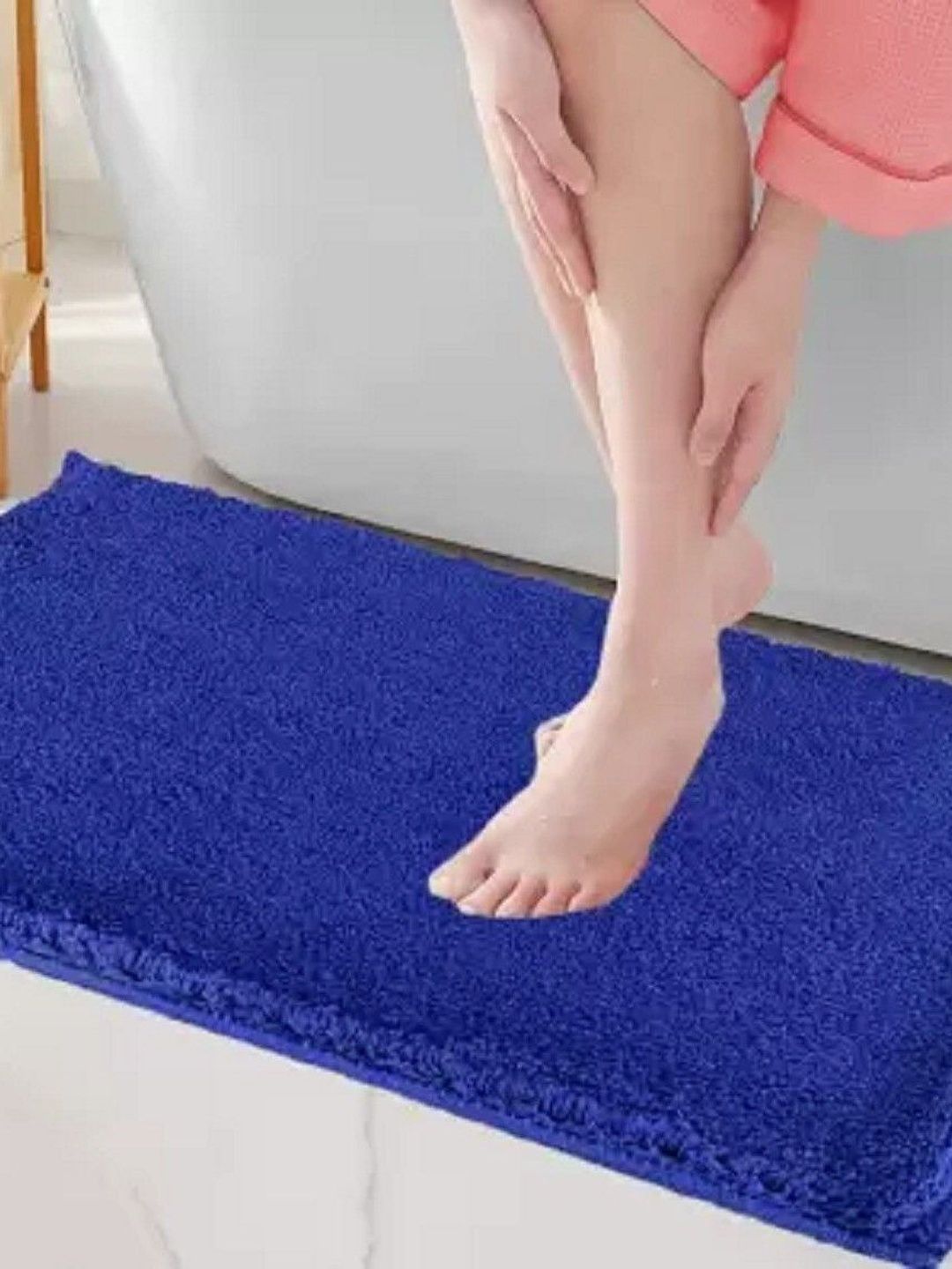 IVAZA Blue Microfibre 1400 GSM Bath Rugs-picture-25
