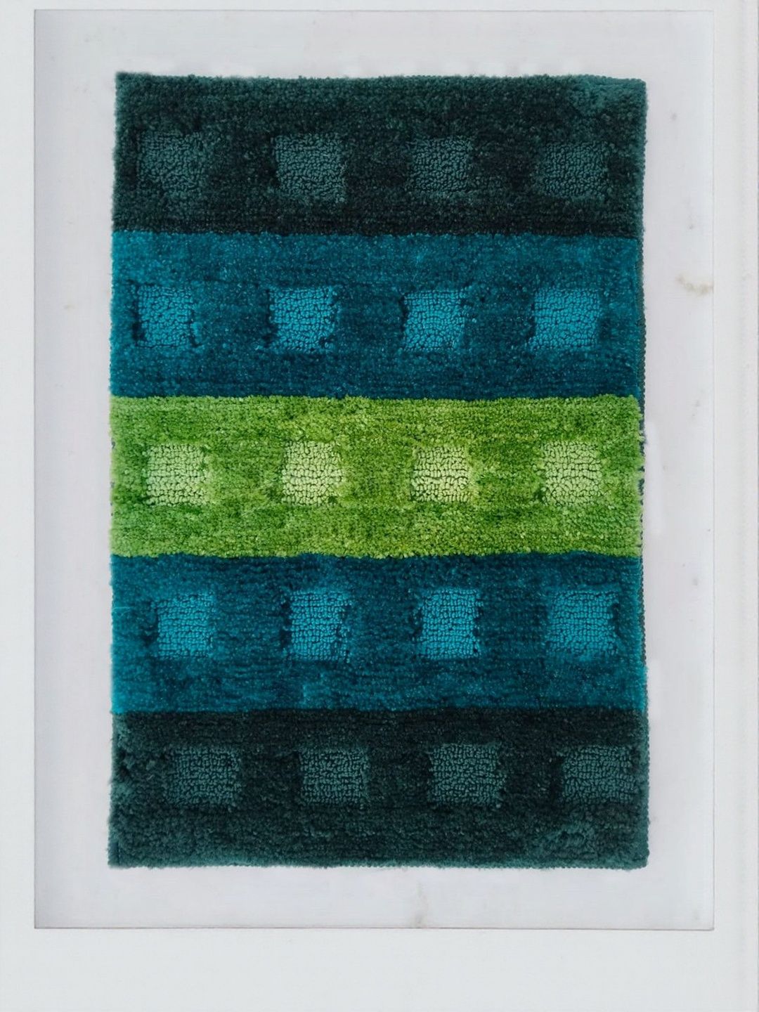 IVAZA Green Microfibre 1400 GSM Bath Rugs-picture-33