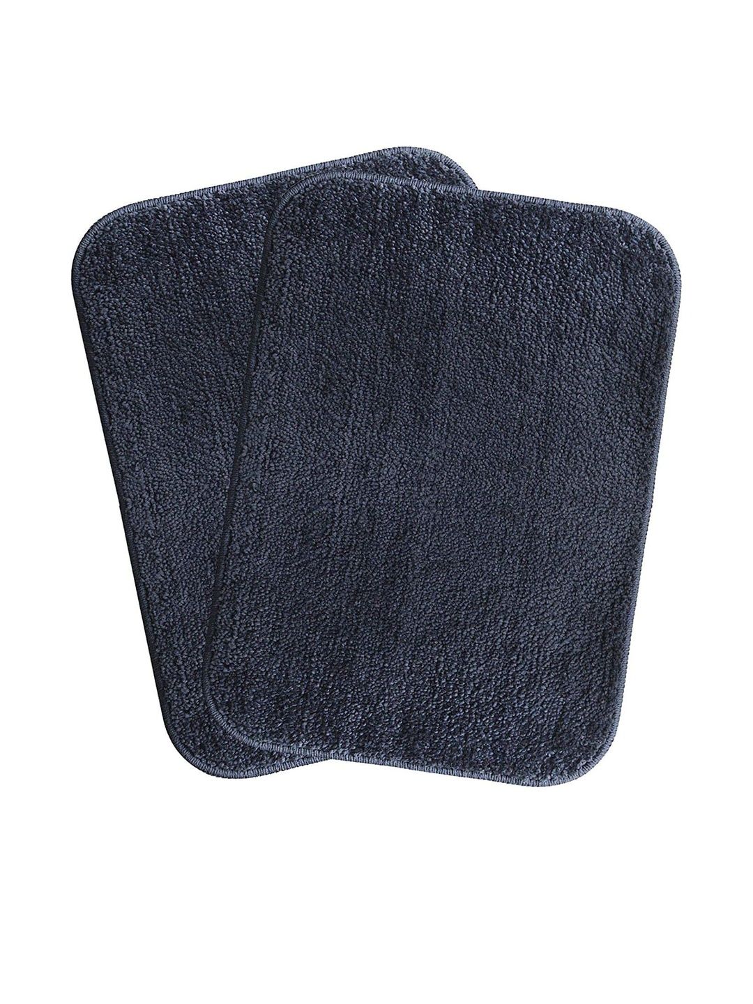 IVAZA Grey Microfibre 1400 GSM Bath Rugs-picture-32