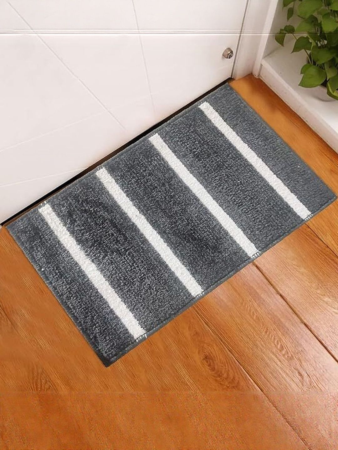 RJVT Grey Microfibre 1400 GSM Bath Rugs-picture-30