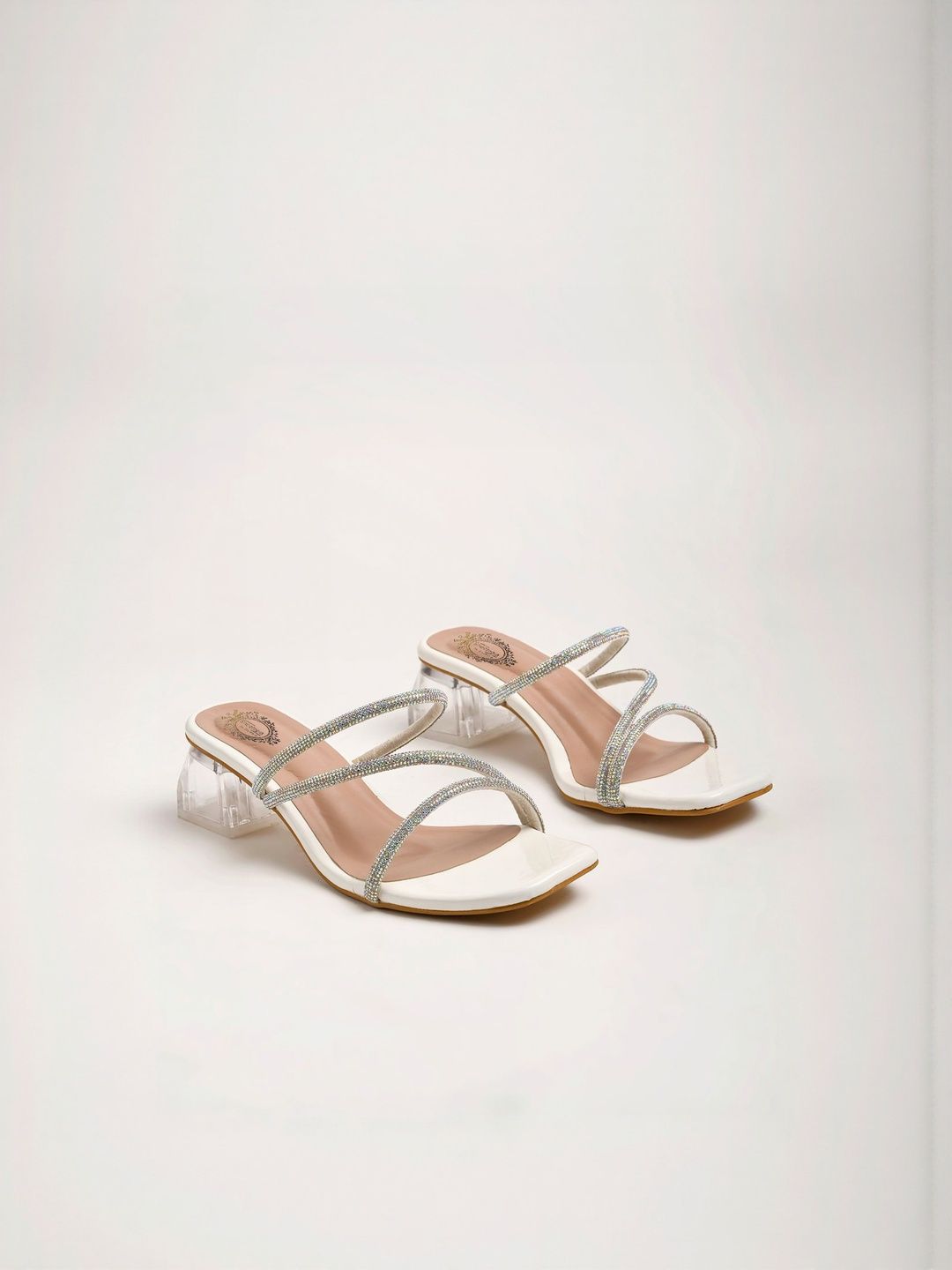 Stylestry Girls Synthetic Block Sandal Heels