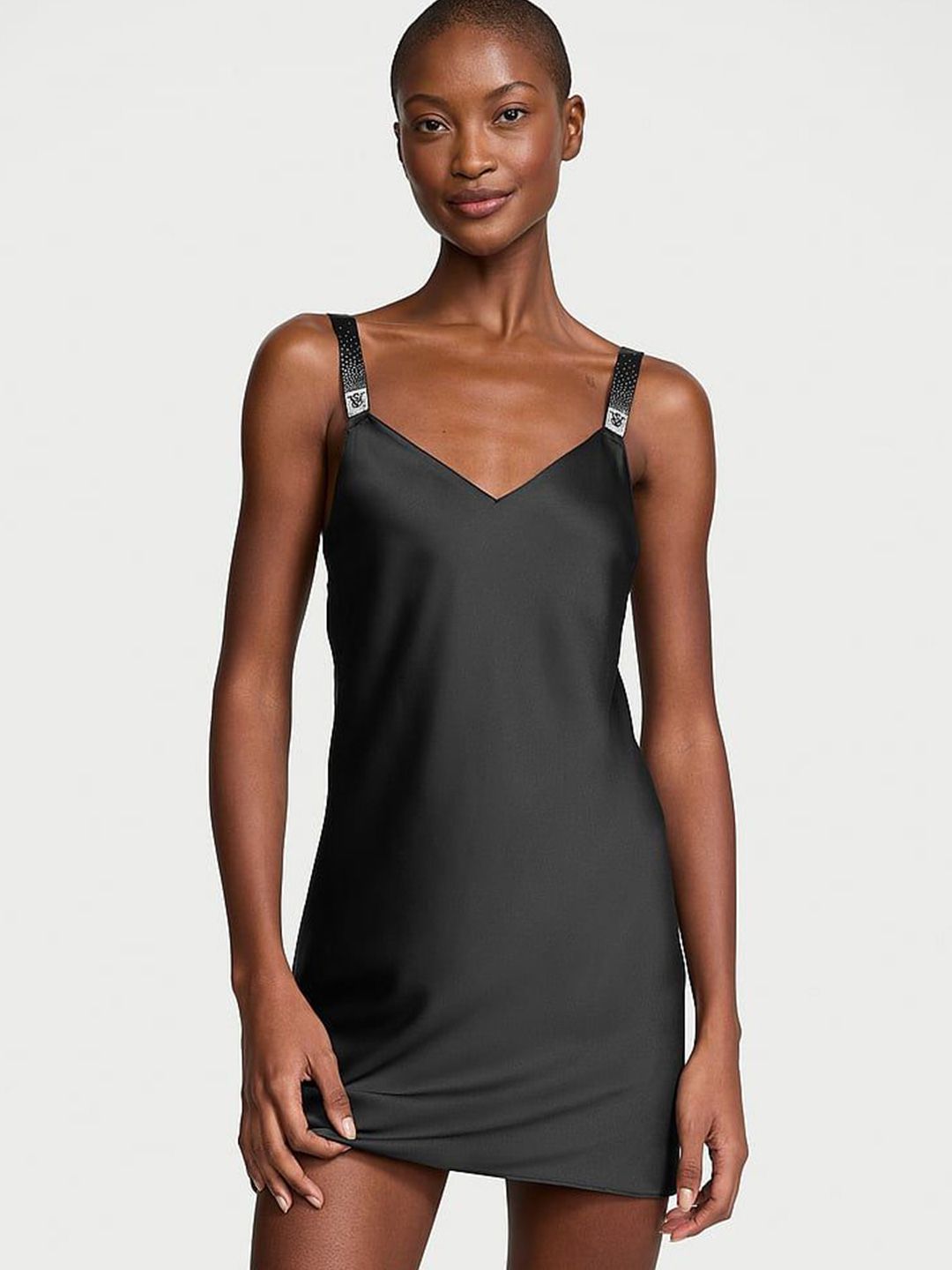 Victoria's Secret Sweetheart Neck Above Knee Nightdress-picture-50