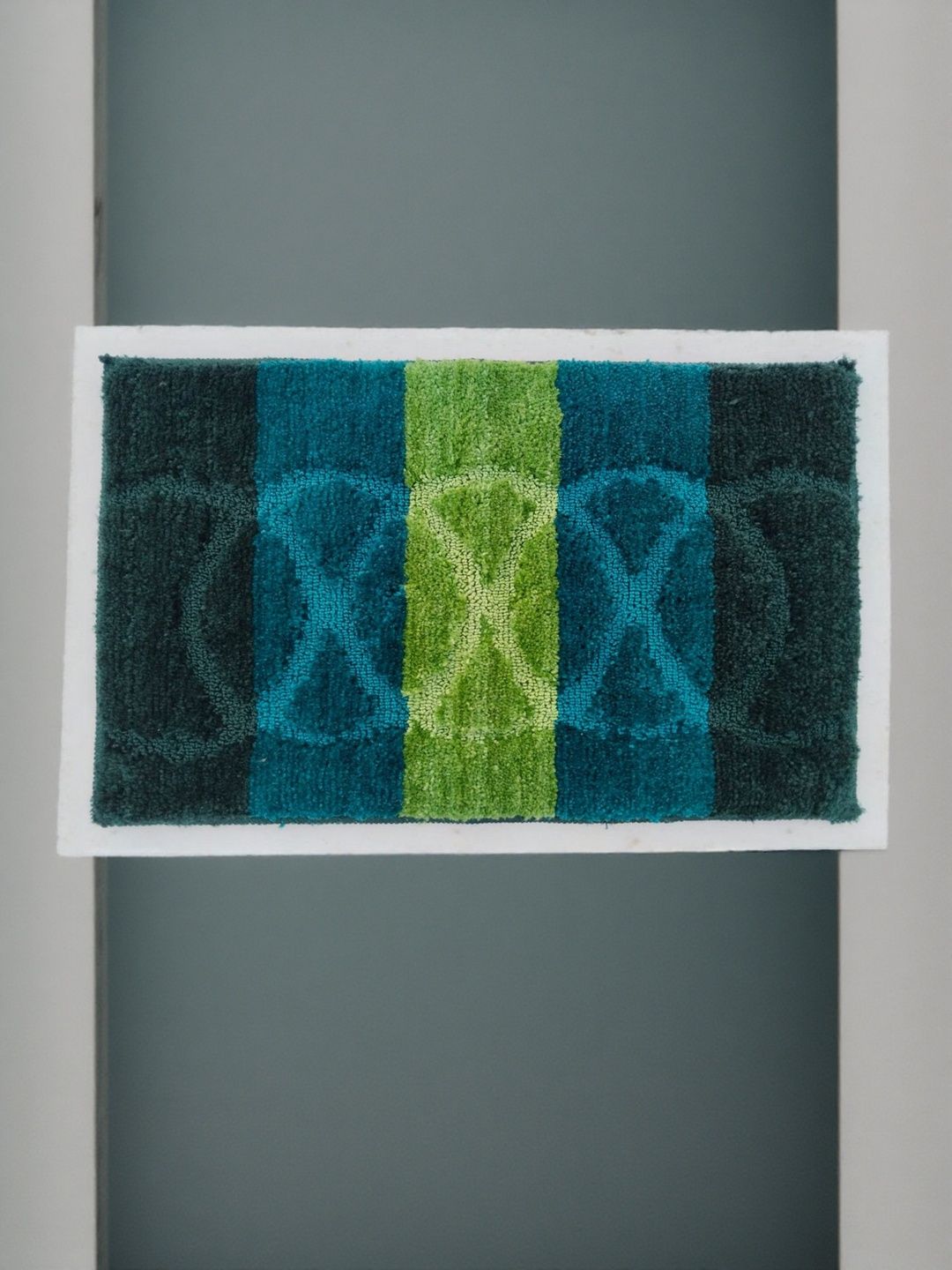 IVAZA Green Microfibre 1400 GSM Bath Rugs-picture-11