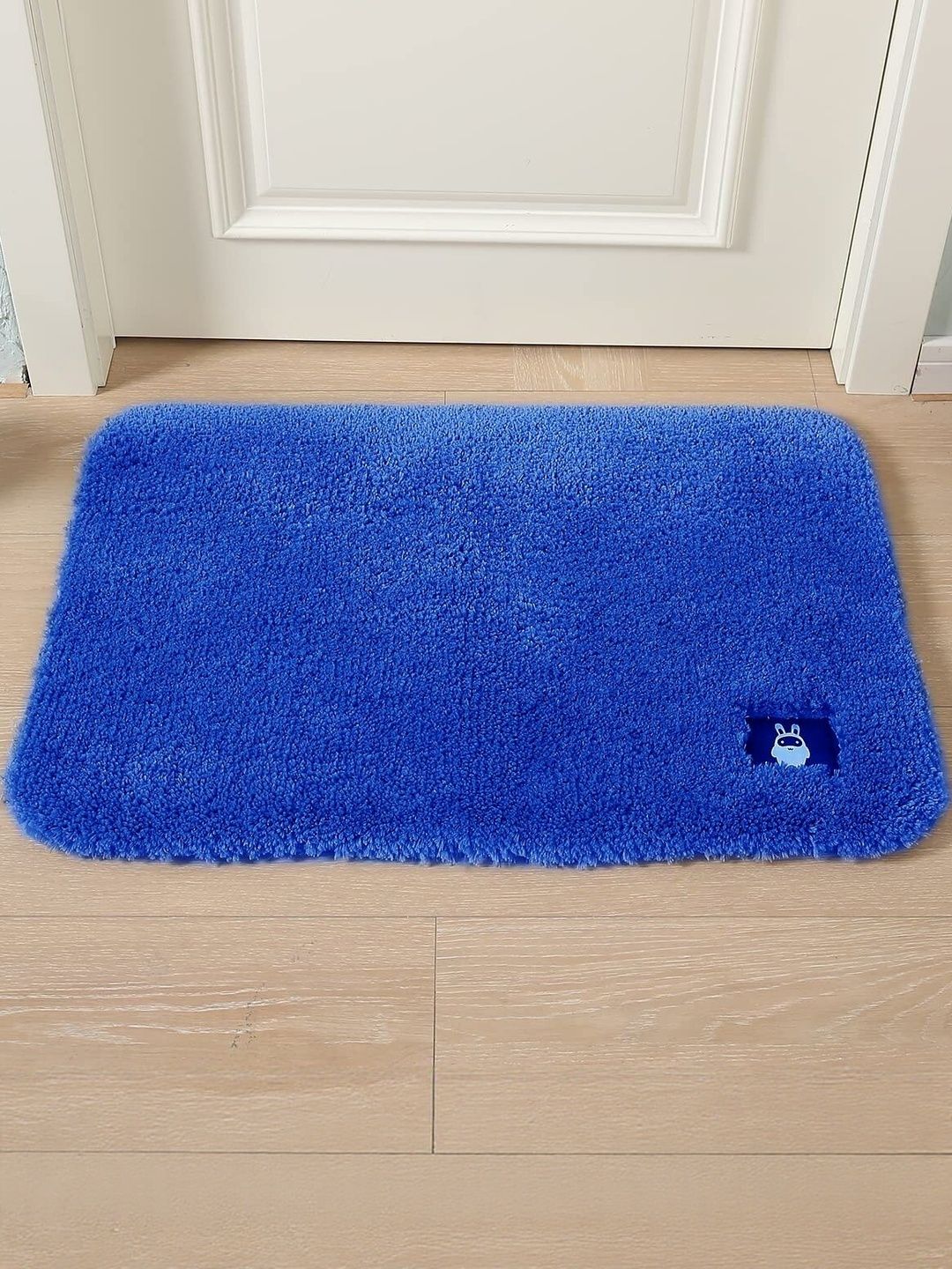 RJVT Blue Microfibre 1400 GSM Bath Rugs-picture-11